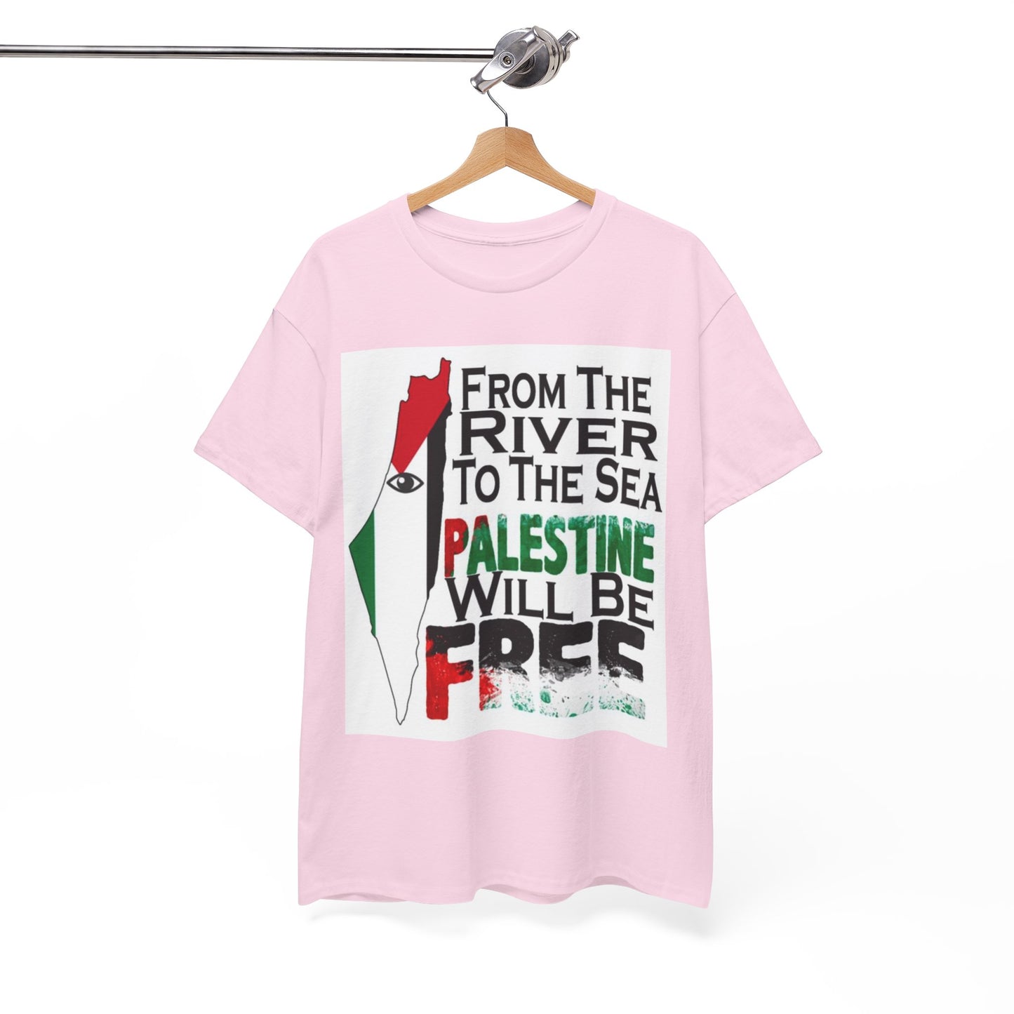 Free Palestine T-Shirt | Palestine Will Be Free Tee | Gaza Solidarity Shirt | Political Statement | Pro-Human Rights Unisex Top