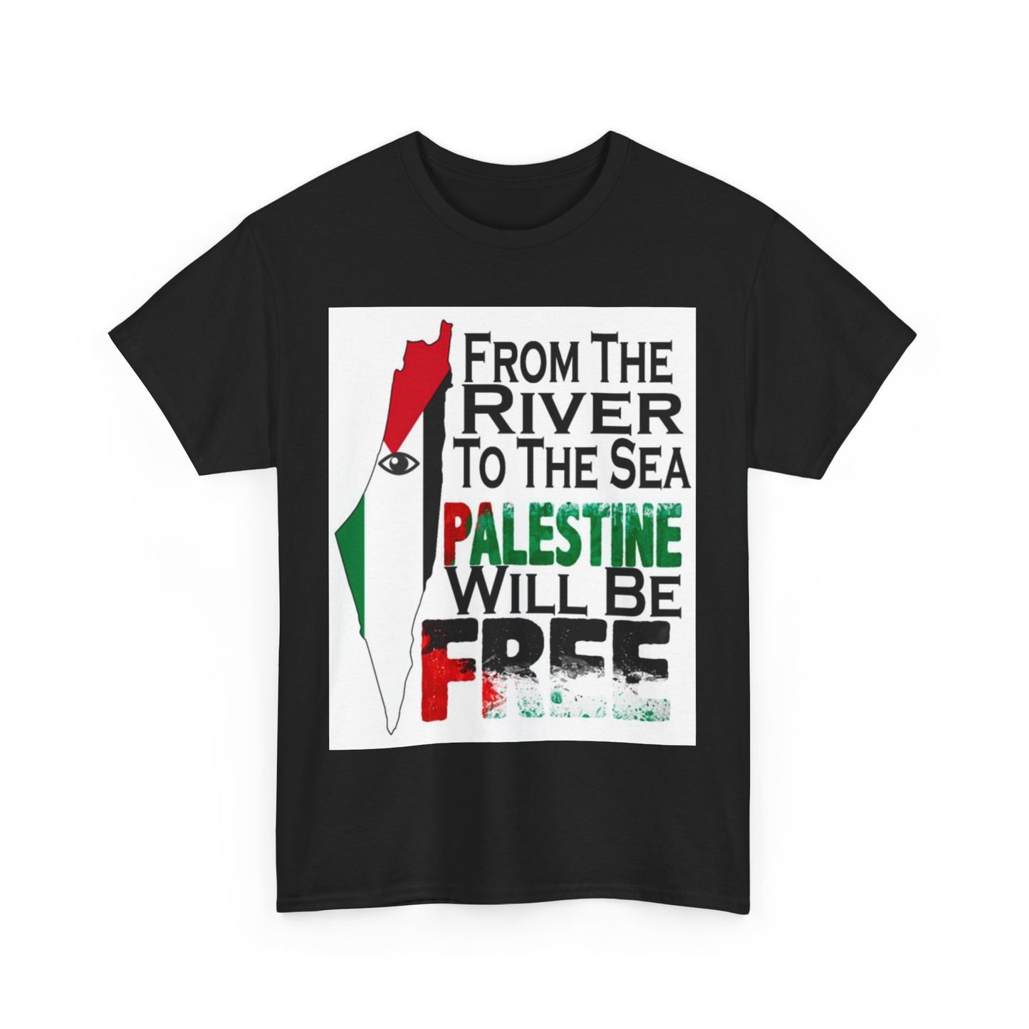 Free Palestine T-Shirt | Palestine Will Be Free Tee | Gaza Solidarity Shirt | Political Statement | Pro-Human Rights Unisex Top