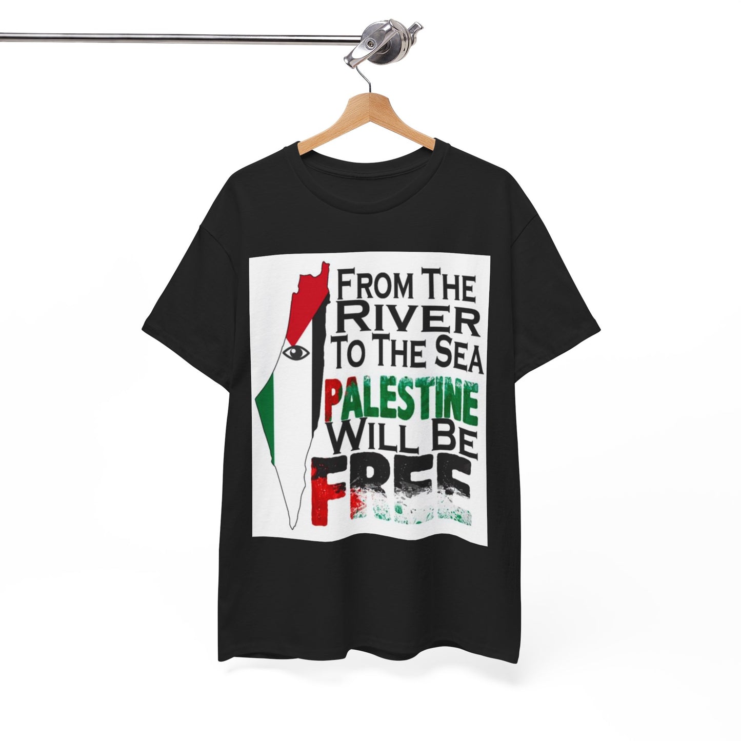 Free Palestine T-Shirt | Palestine Will Be Free Tee | Gaza Solidarity Shirt | Political Statement | Pro-Human Rights Unisex Top