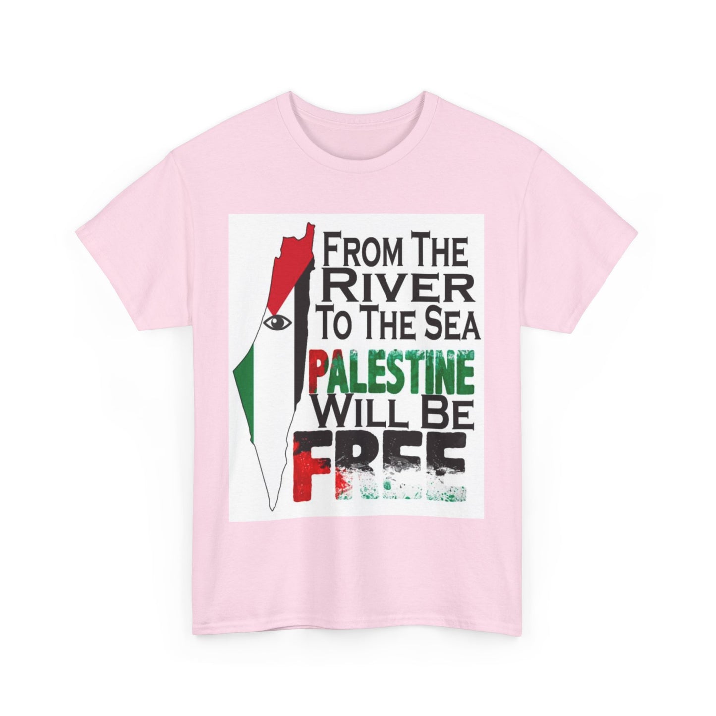 Free Palestine T-Shirt | Palestine Will Be Free Tee | Gaza Solidarity Shirt | Political Statement | Pro-Human Rights Unisex Top