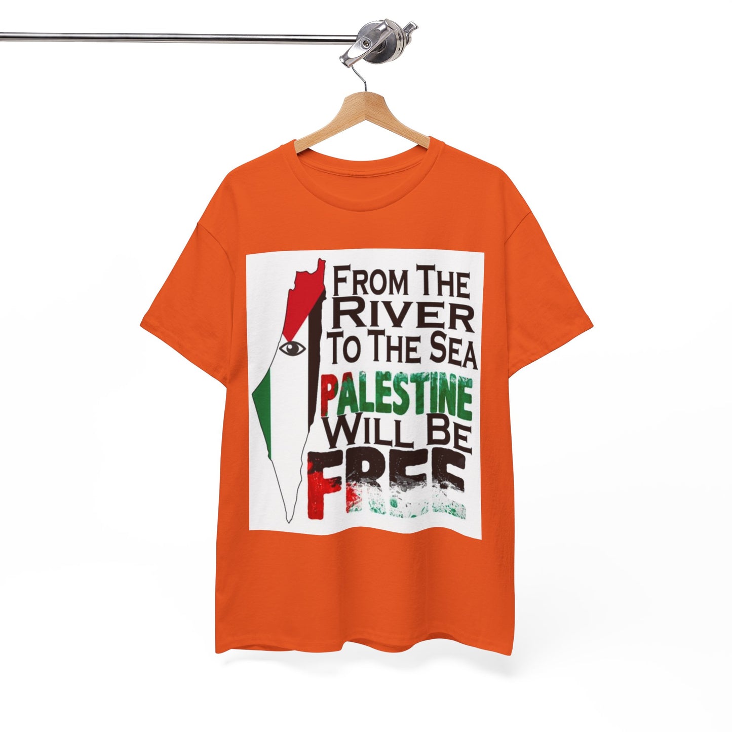 Free Palestine T-Shirt | Palestine Will Be Free Tee | Gaza Solidarity Shirt | Political Statement | Pro-Human Rights Unisex Top