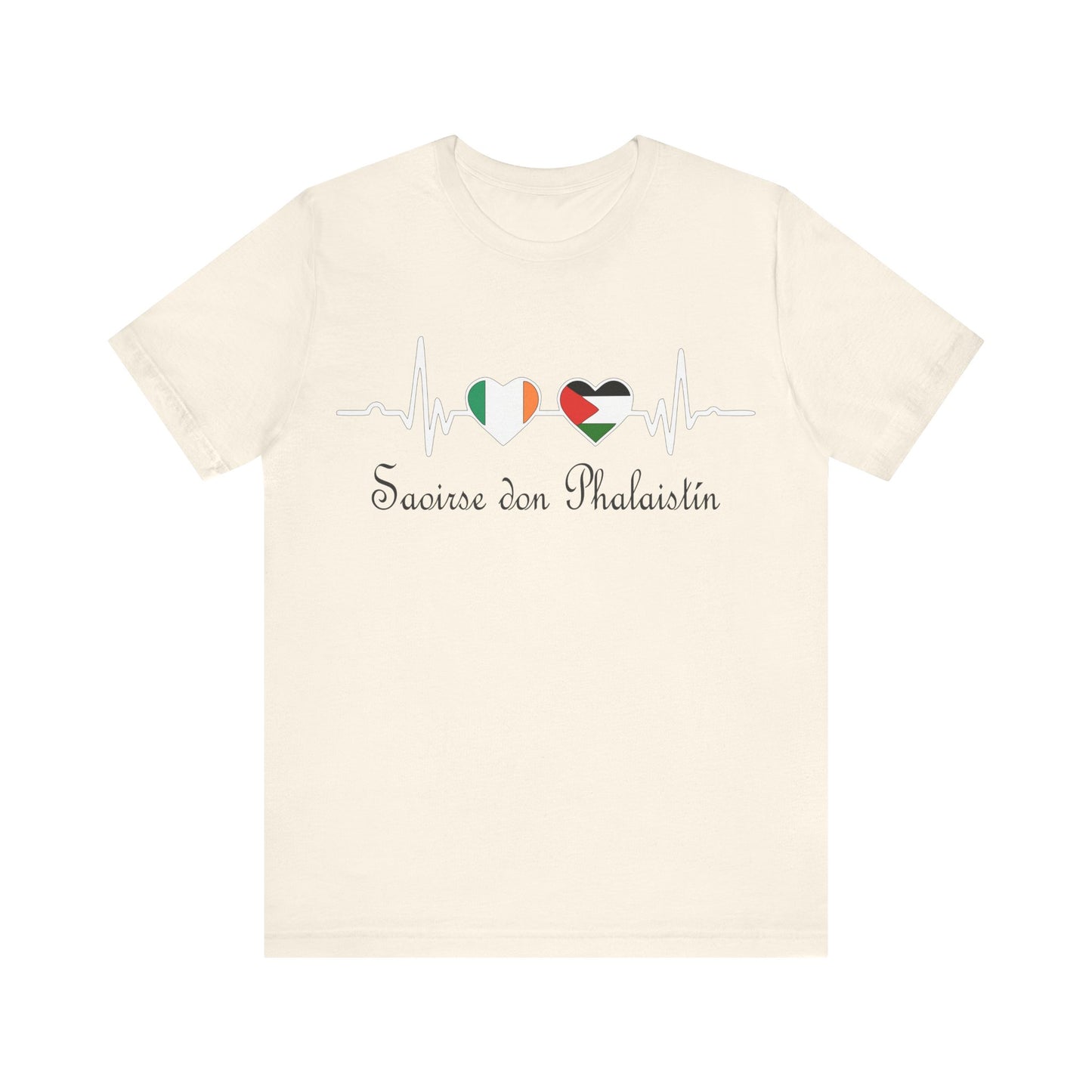 Ireland Supports Palestine T-Shirt | Saoirse don Phalaistín Tee | Free Palestine Shirt