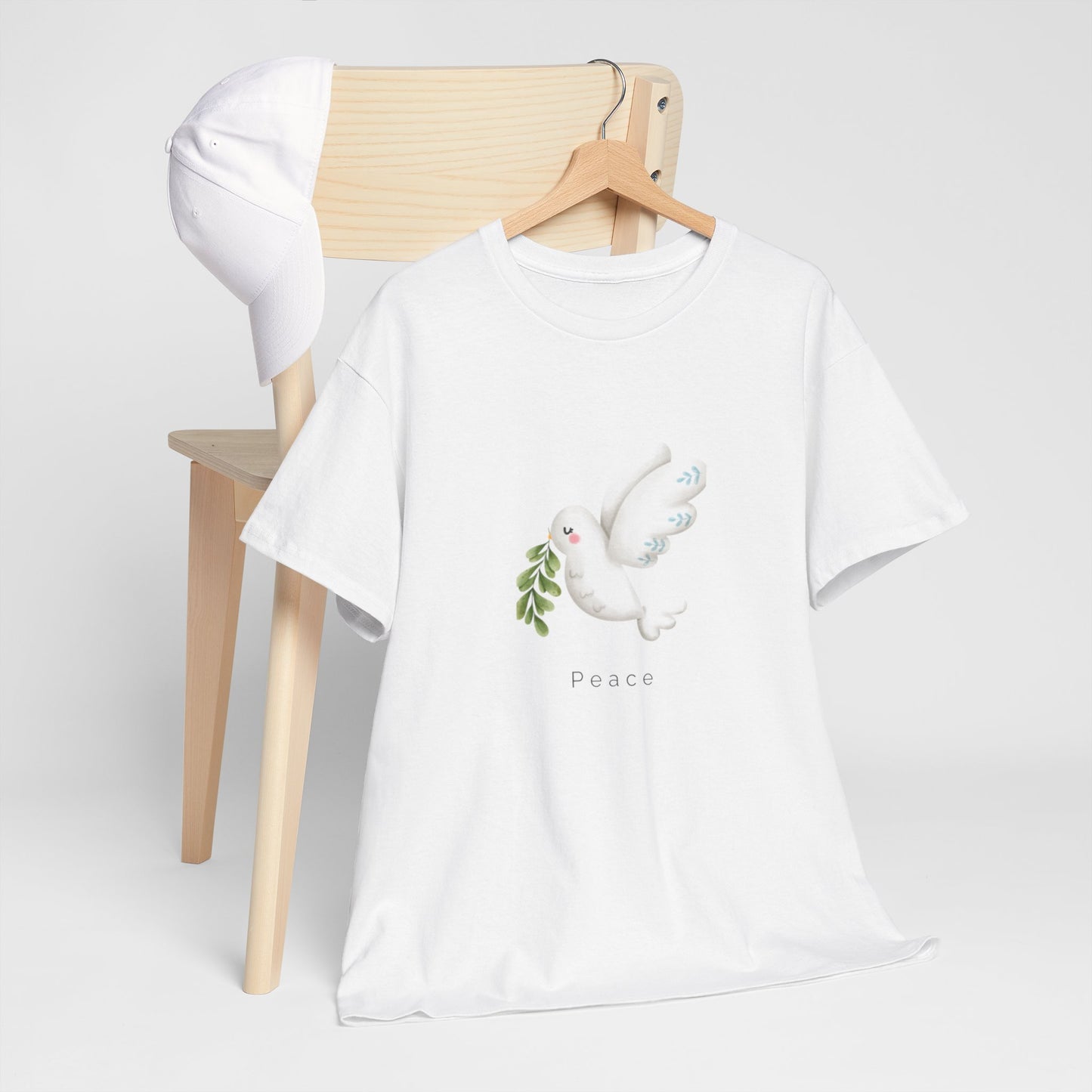 Peace Dove T-Shirt | Gentle Strength & Unity Tee | Ethical Apparel for Hopeful Hearts