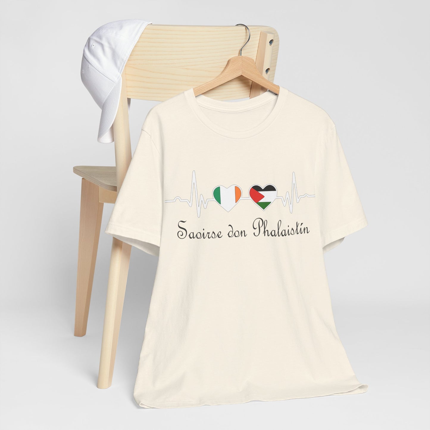 Ireland Supports Palestine T-Shirt | Saoirse don Phalaistín Tee | Free Palestine Shirt