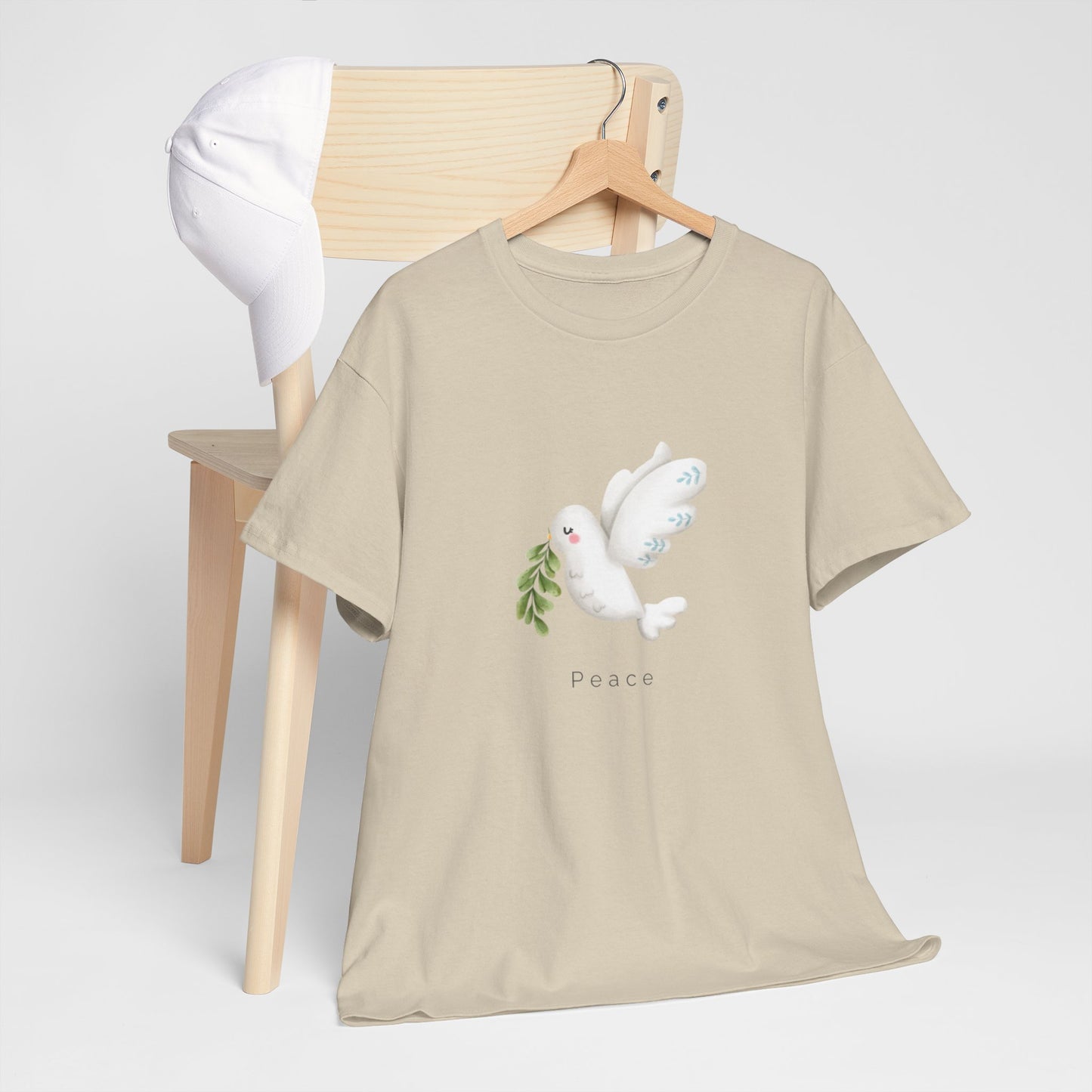 Peace Dove T-Shirt | Gentle Strength & Unity Tee | Ethical Apparel for Hopeful Hearts
