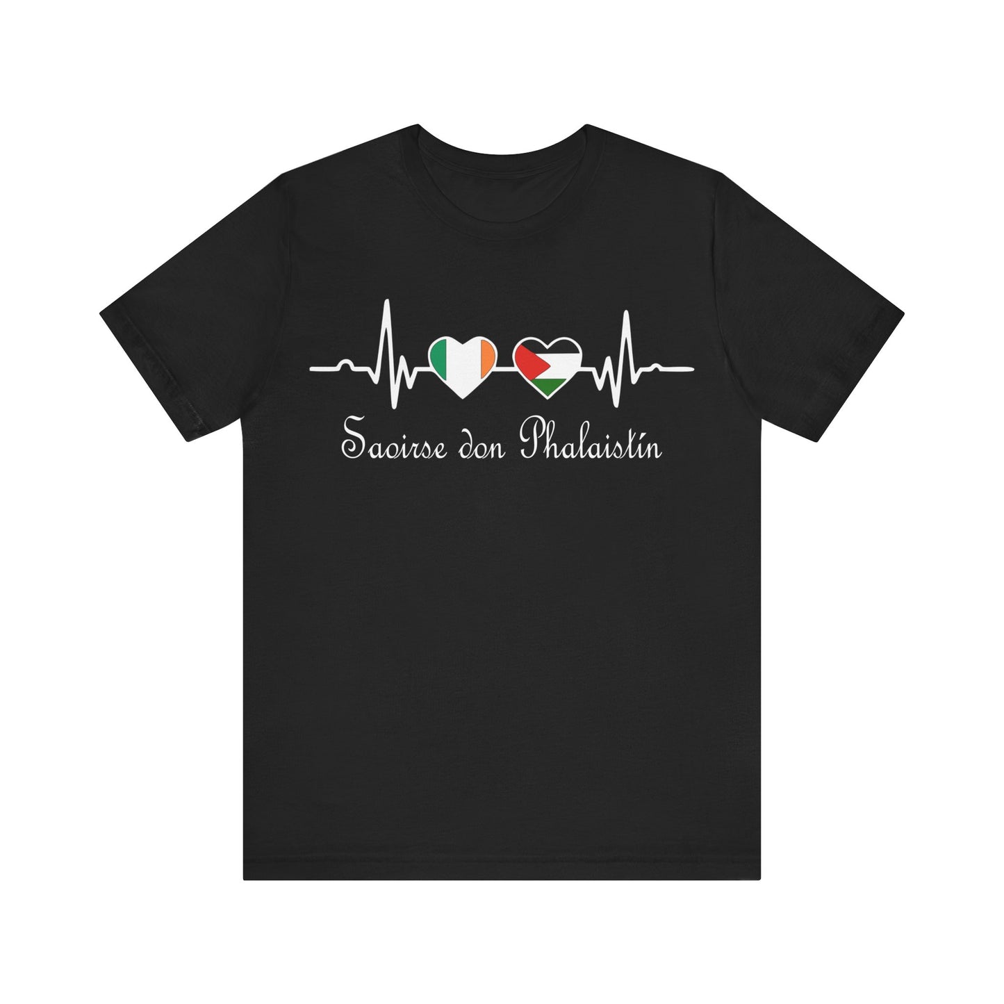 Ireland Supports Palestine T-Shirt | Saoirse don Phalaistín Tee | Free Palestine Shirt
