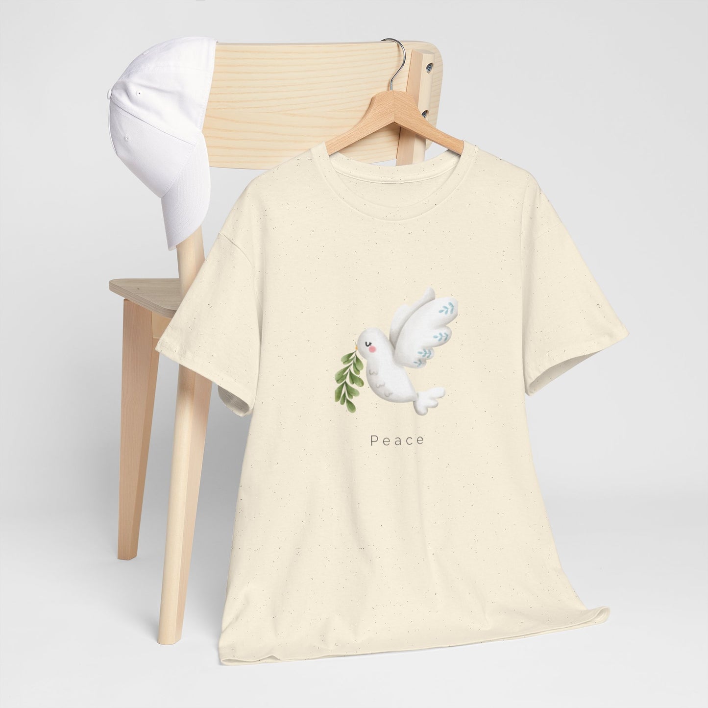 Peace Dove T-Shirt | Gentle Strength & Unity Tee | Ethical Apparel for Hopeful Hearts