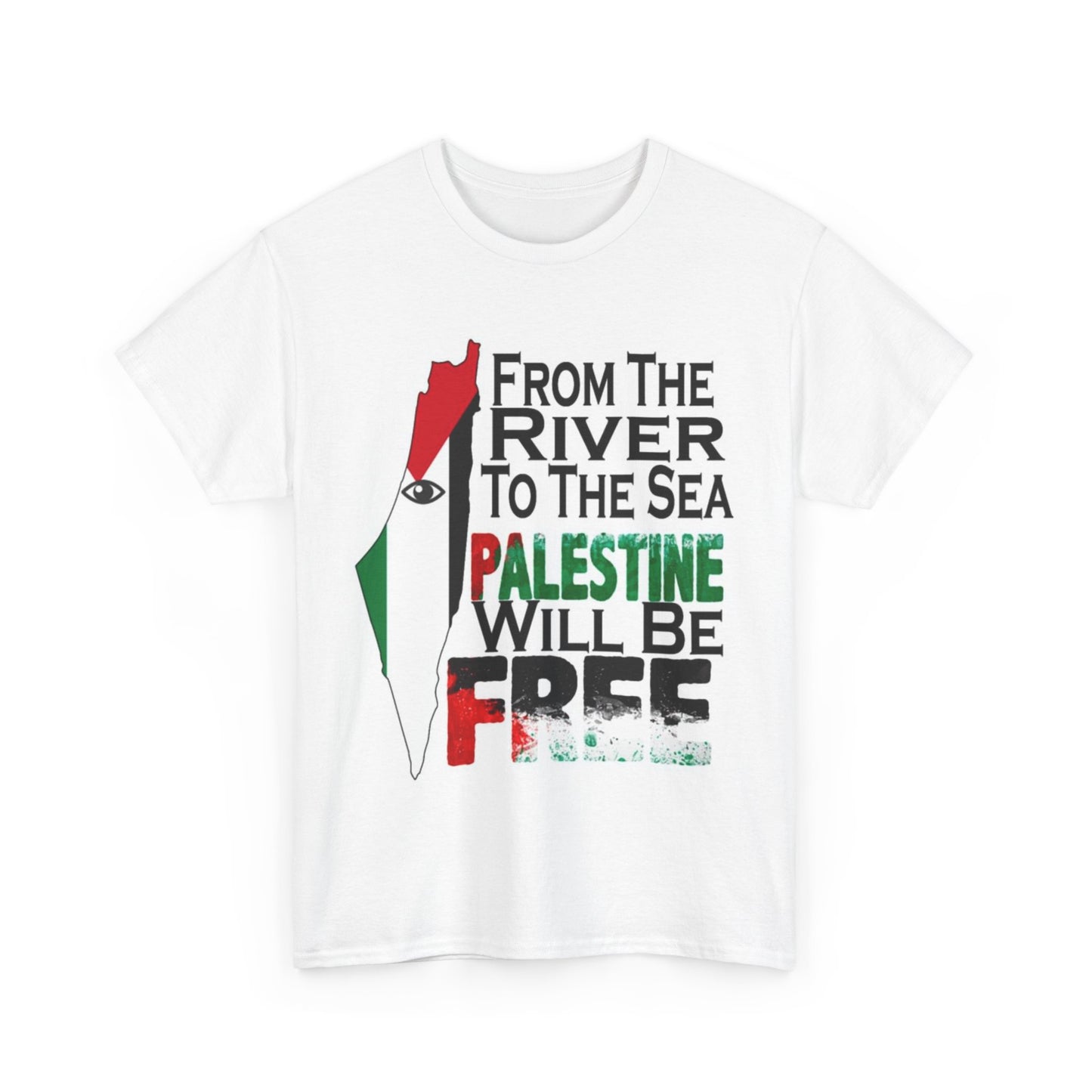 Free Palestine T-Shirt | Palestine Will Be Free Tee | Gaza Solidarity Shirt | Political Statement | Pro-Human Rights Unisex Top