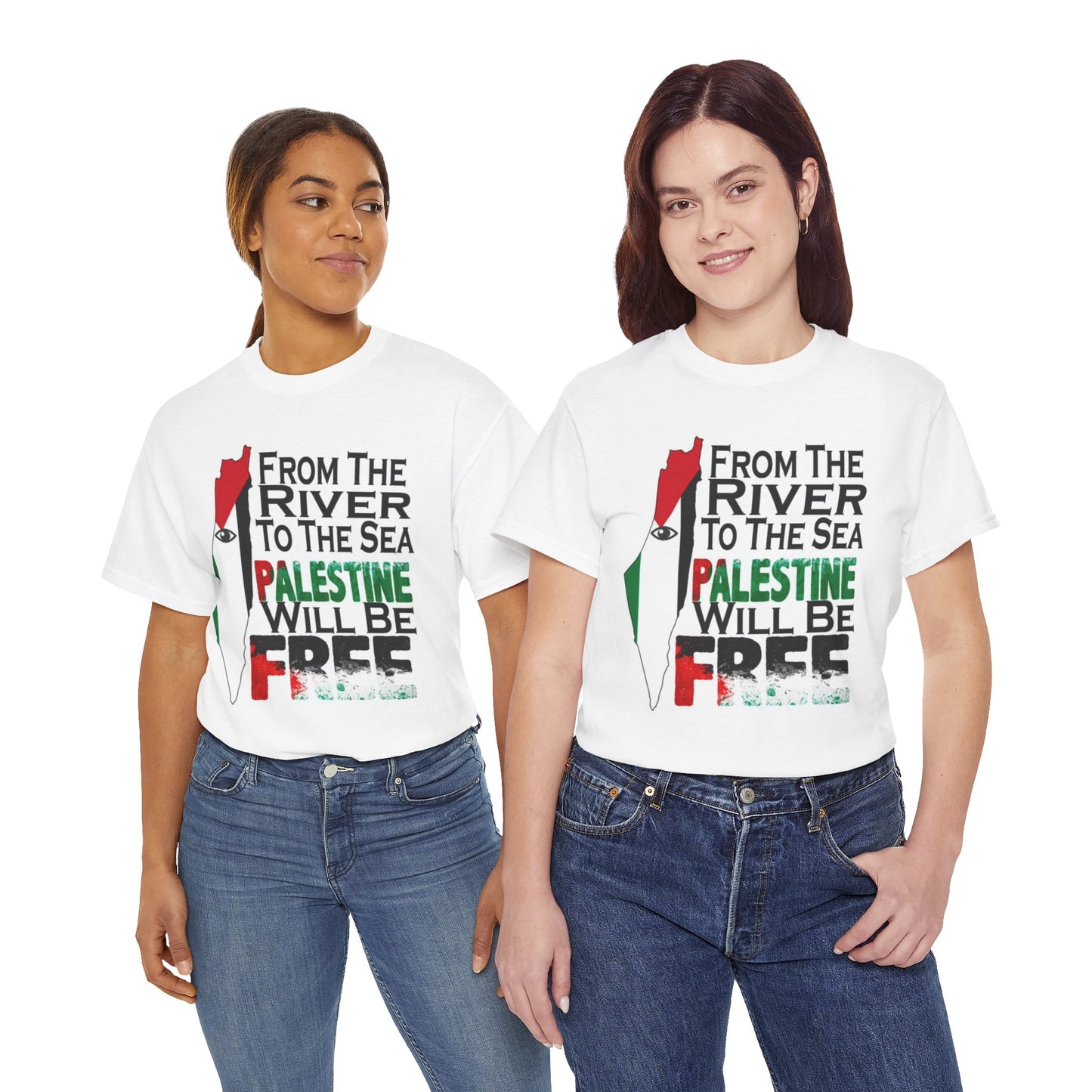 Free Palestine T-Shirt | Palestine Will Be Free Tee | Gaza Solidarity Shirt | Political Statement | Pro-Human Rights Unisex Top