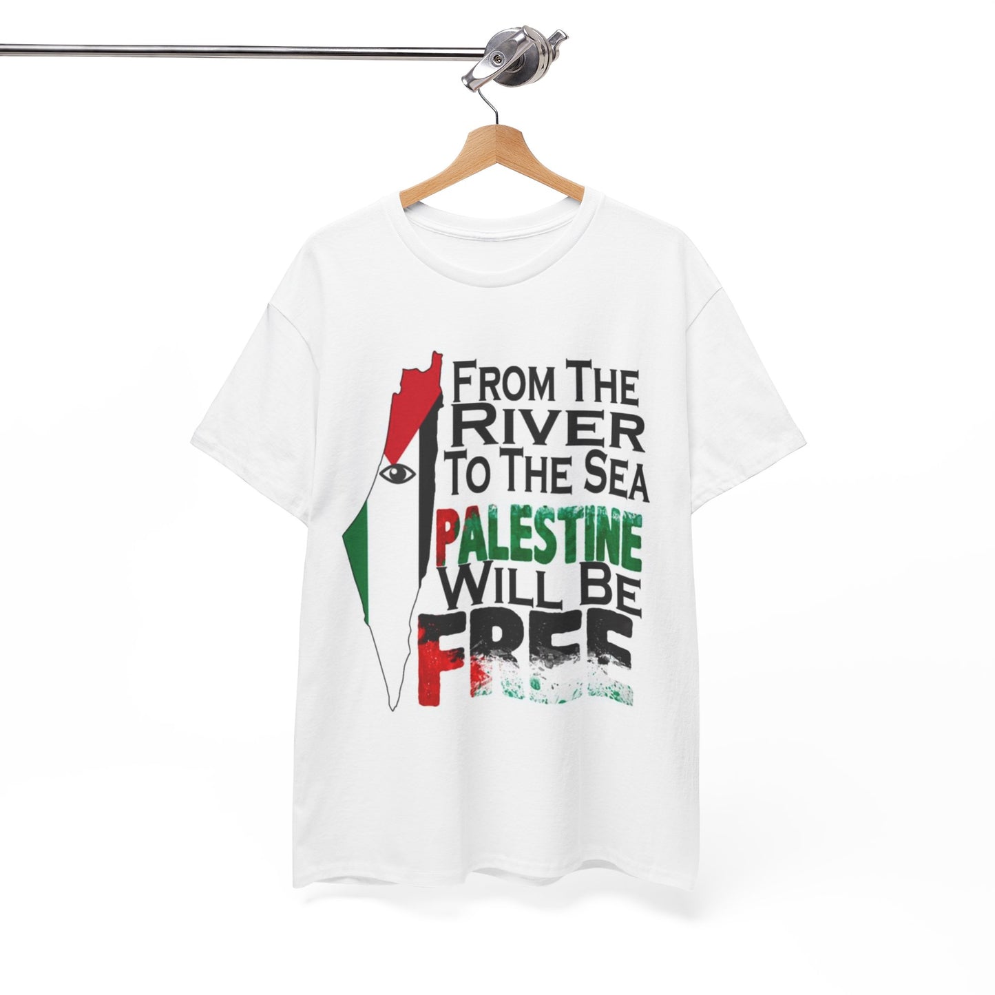 Free Palestine T-Shirt | Palestine Will Be Free Tee | Gaza Solidarity Shirt | Political Statement | Pro-Human Rights Unisex Top