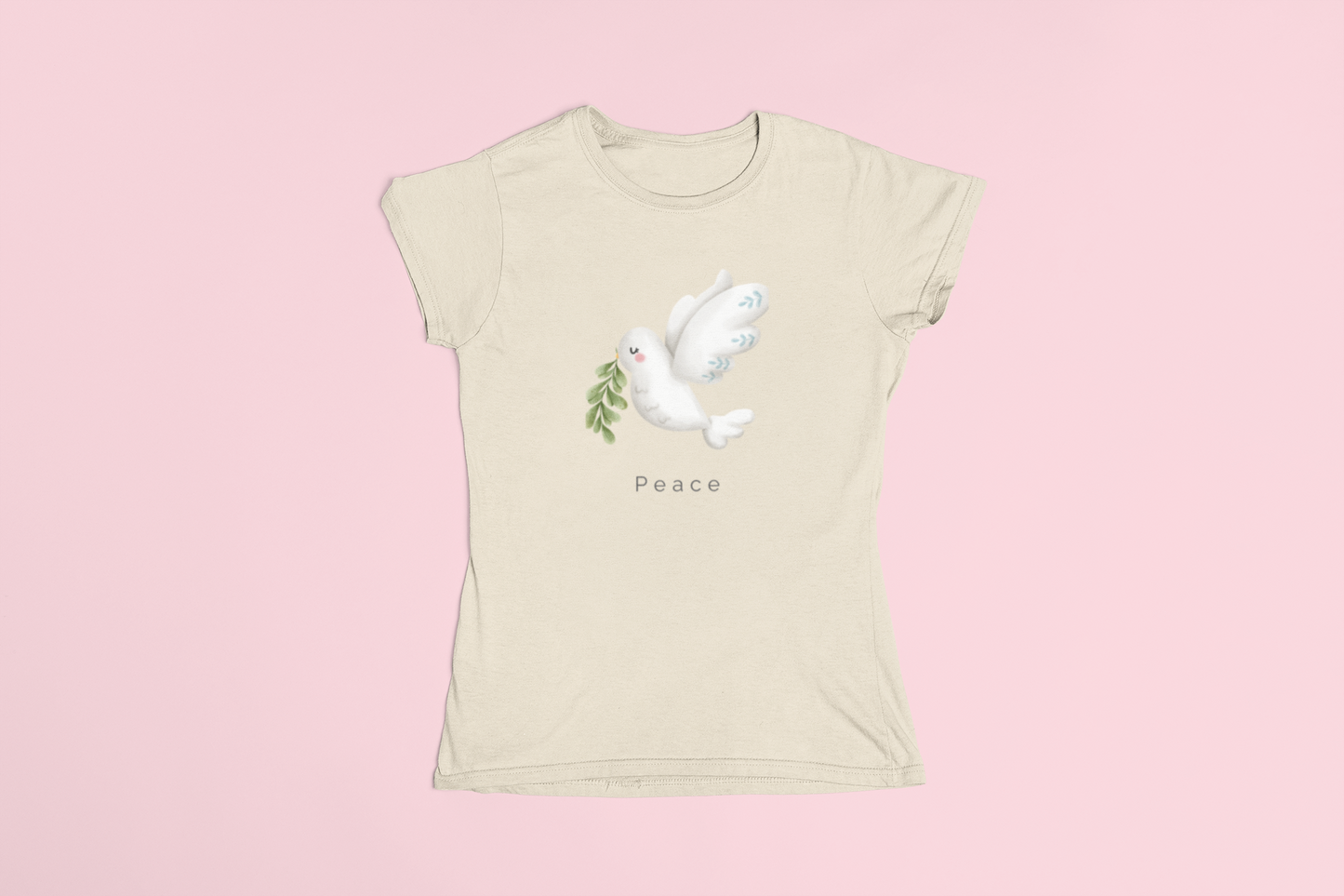 Peace Dove T-Shirt | Gentle Strength & Unity Tee | Ethical Apparel for Hopeful Hearts
